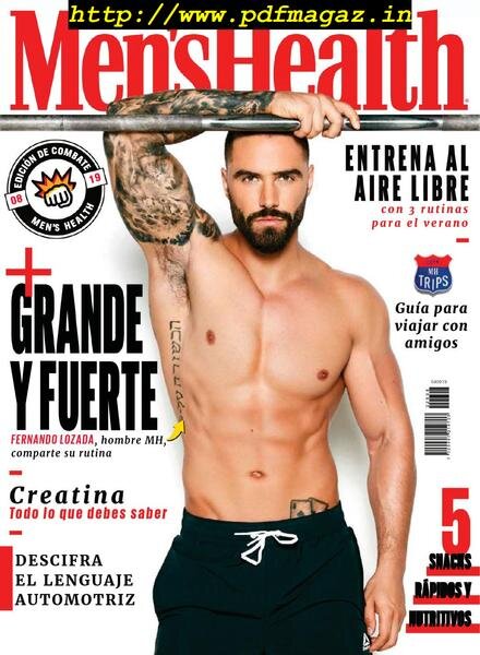 Men’s Health Mexico – agosto 2019 Cover