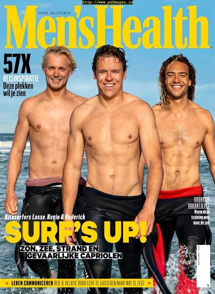 Men’s Health Netherlands – juli 2019 Cover