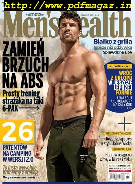 Men’s Health Poland – Sierpien 2019 Cover