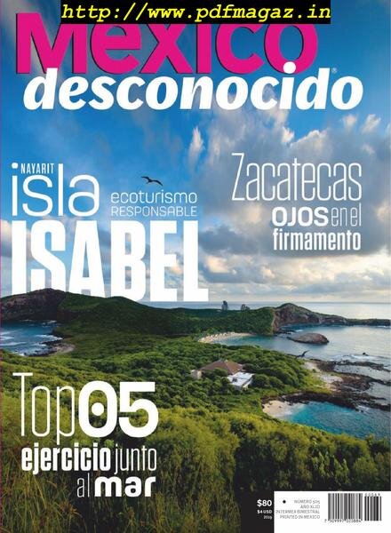 Mexico Desconocido – agosto 2019 Cover