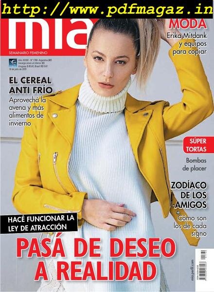 Mia Argentina – 18 julio 2019 Cover
