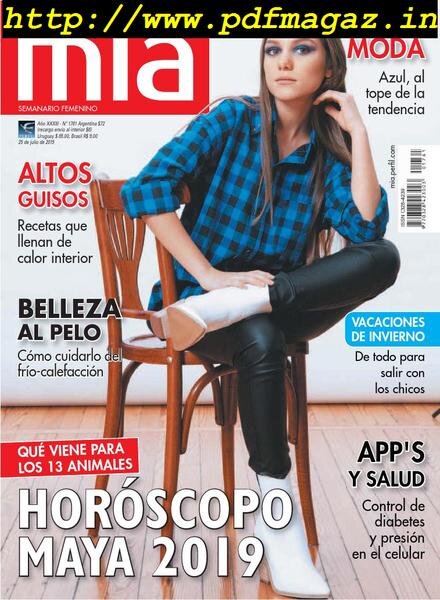 Mia Argentina – 25 julio 2019 Cover