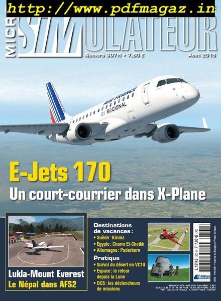 Micro Simulateur – aout 2019 Cover
