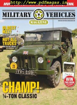 Military Vehicles – October 2019