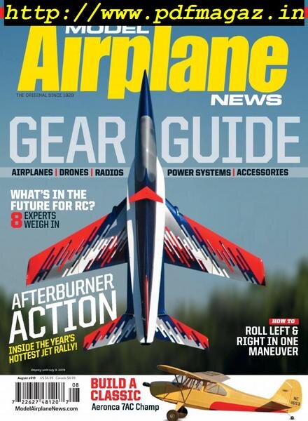 Model Airplane News – August 2019 Cover