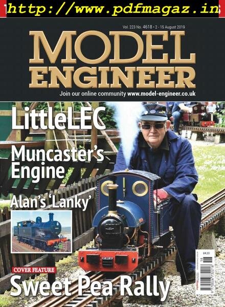 Model Engineer – 02 August 2019 Cover