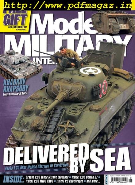 Model Military International – September 2019 Cover
