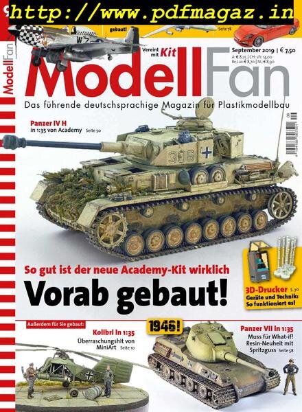 ModellFan – September 2019 Cover