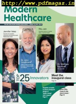 Modern Healthcare – August 19, 2019