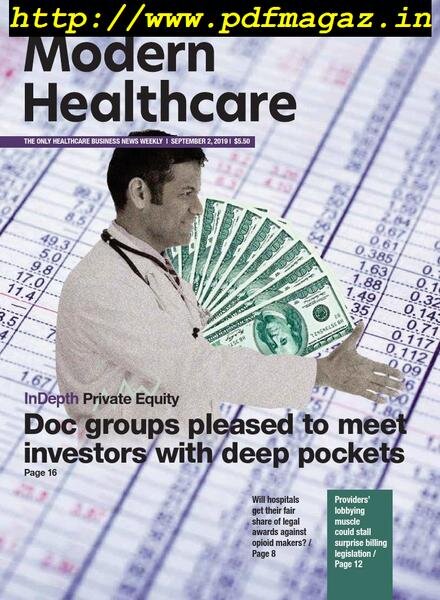 Modern Healthcare – September 02, 2019 Cover
