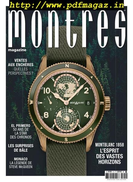 Montres Magazine – mai 2019 Cover