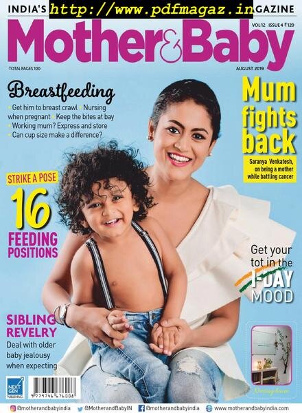 Mother & Baby India – August 2019 Cover
