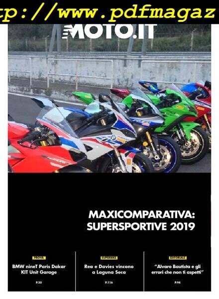 Moto.it Magazine – 16 Luglio 2019 Cover