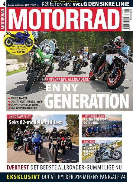 Motorrad Denmark – august 2019 Cover