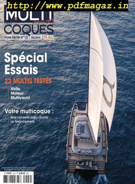 Multicoques Le Magazine – juillet-aout 2019 Cover