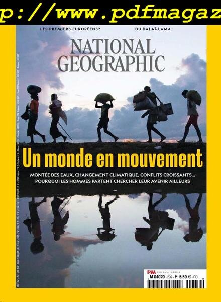 National Geographic France – Aout 2019 Cover