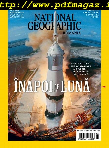 National Geographic Romania – iulie 2019 Cover