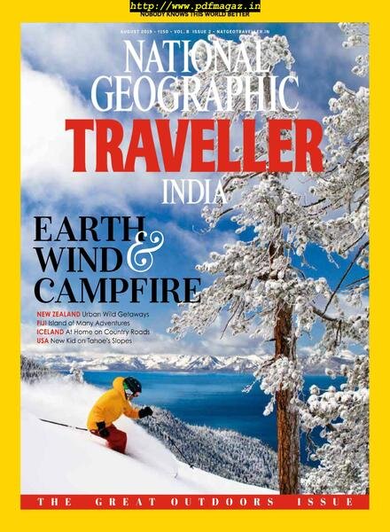 National Geographic Traveller India – August 2019 Cover