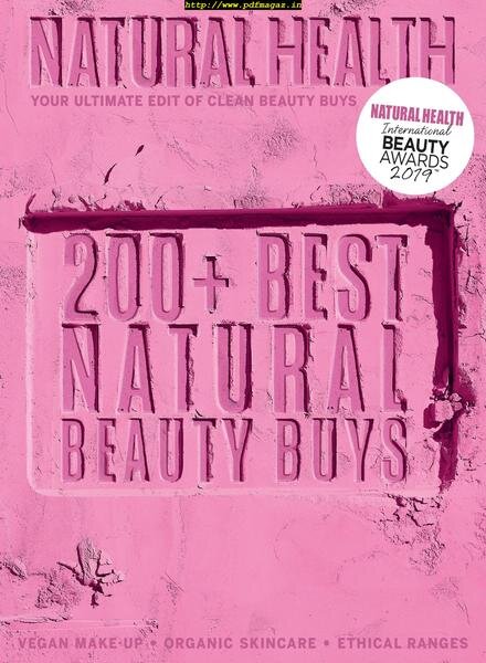 Natural Health – October 2019 Cover