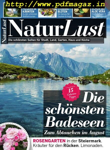 NaturLust – 31 Juli 2019 Cover