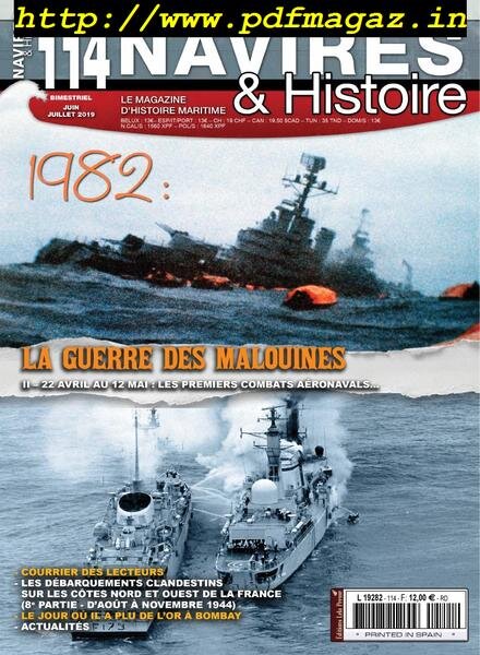 Navires & Histoire – juin-juillet 2019 Cover