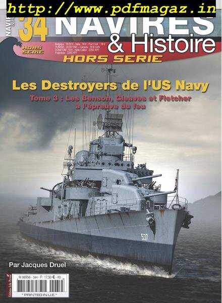 Navires & Histoire – novembre-decembre 2018 Cover