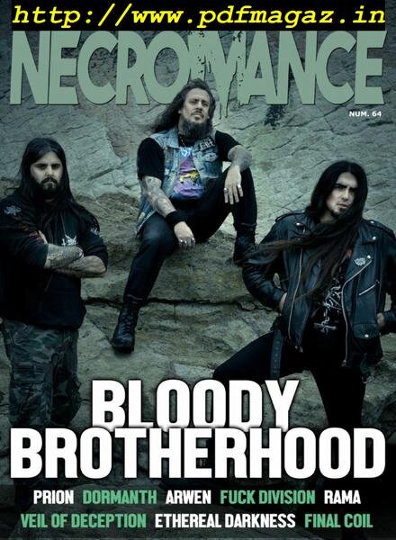 Necromance – julio 2019 Cover