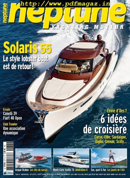 Neptune France – aout 2019 Cover