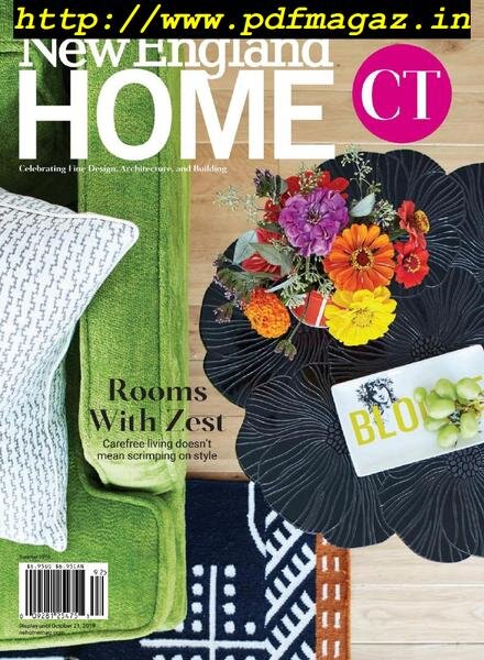 New England Home Connecticut – Summer 2019 Cover