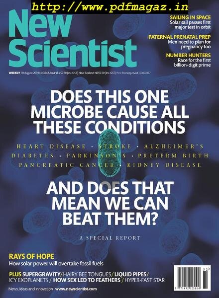 New Scientist Australian Edition – 10 August 2019 Cover