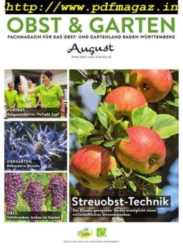 Obst & Garten – August 2019