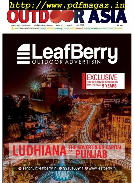 Outdoor ASIA – July 2019 Cover