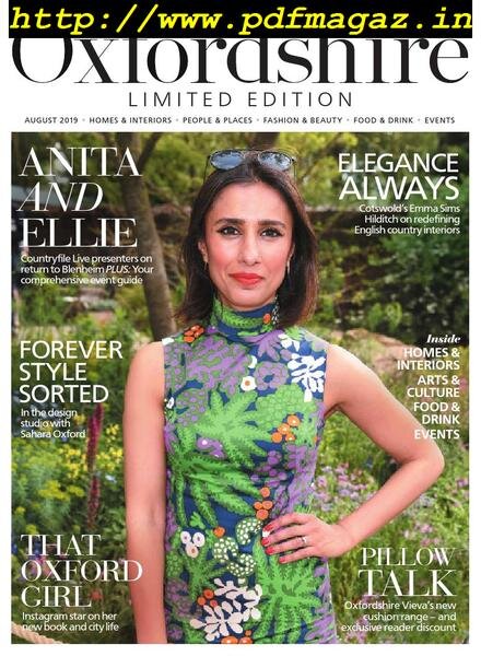 Oxfordshire Limited Edition – August 2019 Cover