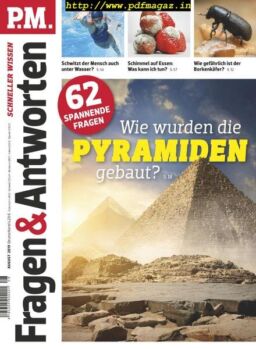 P.M Fragen & Antworten – August 2019