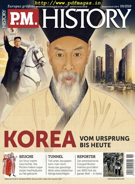 P.M History – September 2019 Cover