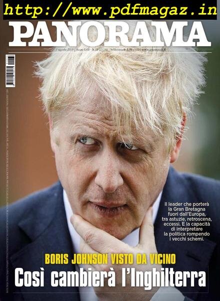 Panorama Italia – 07 agosto 2019 Cover
