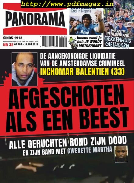 Panorama Netherlands – 07 augustus 2019 Cover