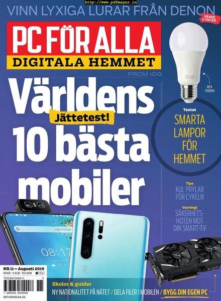 PC fOr Alla – 05 augusti 2019 Cover