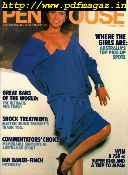 Penthouse Australia – August 1985 Cover