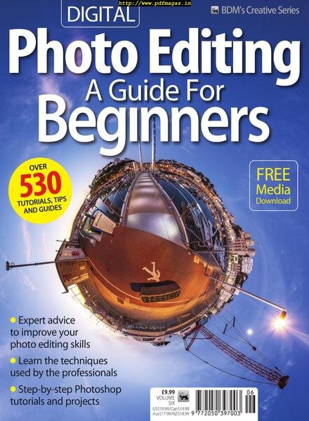 Photo Editing a Guide for Beginners – August 2019 Cover