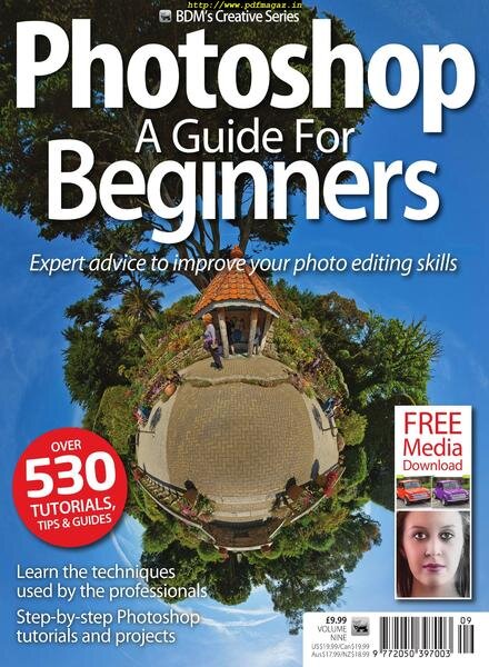 Photoshop for Beginners – August 2019 Cover