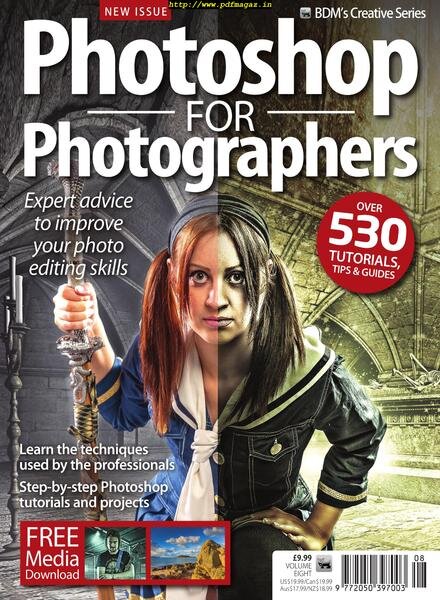 Photoshop for Photographers – August 2019 Cover