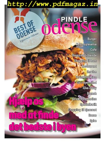 Pindle Odense – 13 august 2019 Cover