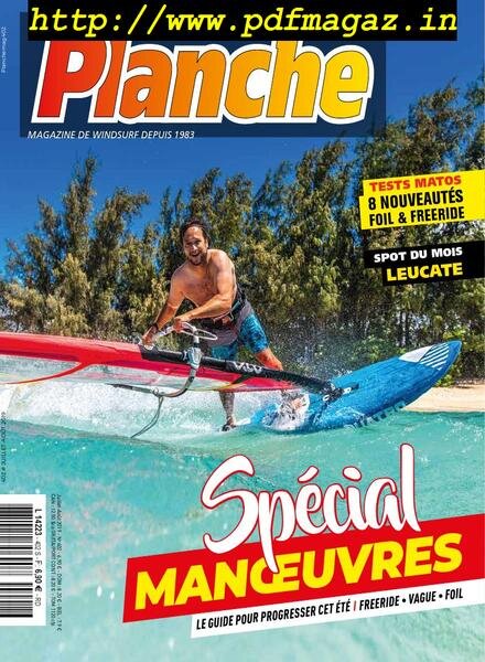 Planchemag – aout 2019 Cover