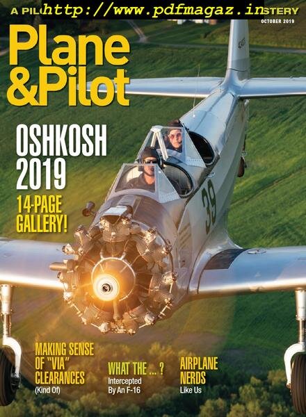 Plane & Pilot – October 2019 Cover