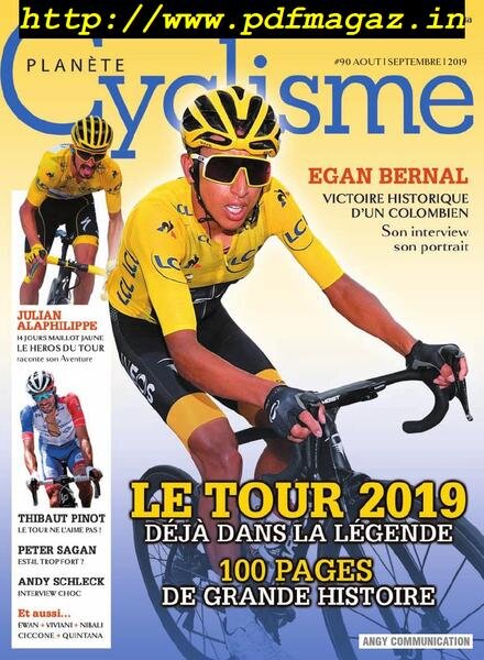 Planete Cyclisme – septembre 2019 Cover