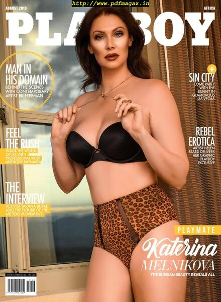 Playboy Africa – August 2019 Cover