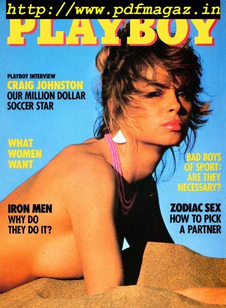Playboy Australia – December 1986 Cover