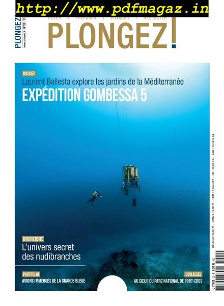 Plongez ! – juin 2019 Cover