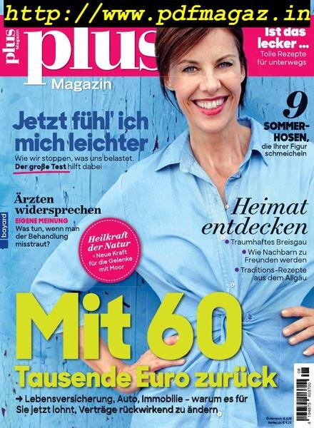 Plus Magazin – August 2019 Cover